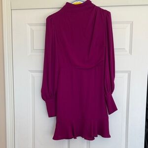 Express Fuchsia Long-Sleeve Top